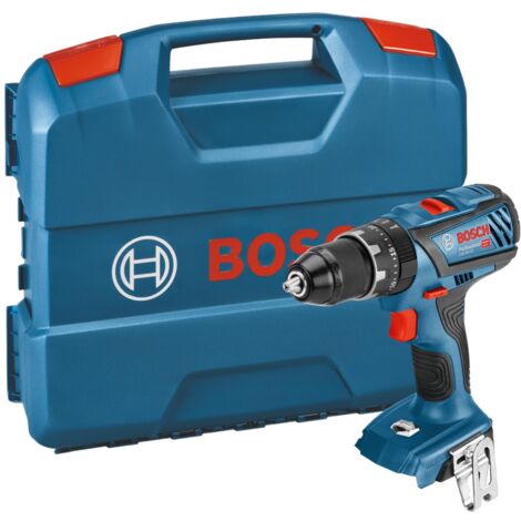 Bosch – Akku Schlagbohrschrauber 18V 63Nm – 13mm Bohrfutter – L-Case – für Stahlbeton und Hartholz – Ergonomisches Design (1/3)