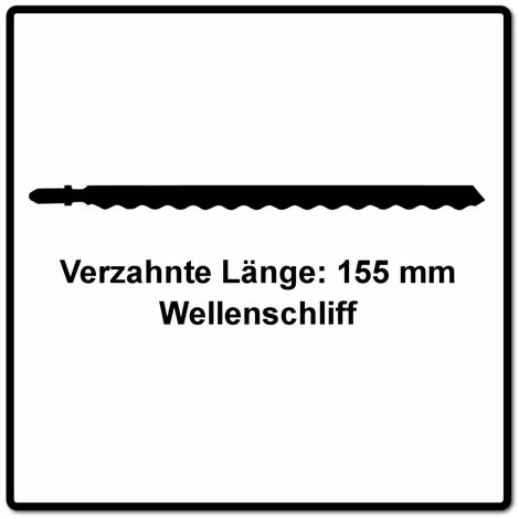Festool Stichsägeblatt Wellenmesser S 155/W 493656 Sägeblatt 3 Stück Stichsäge
