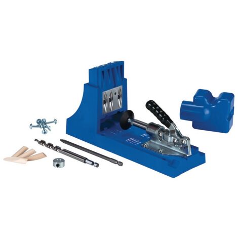 Kreg Bohrschablone Kreg Jig K4-INT Pocket-Hole Taschenloch Bohrführung 13-38 mm