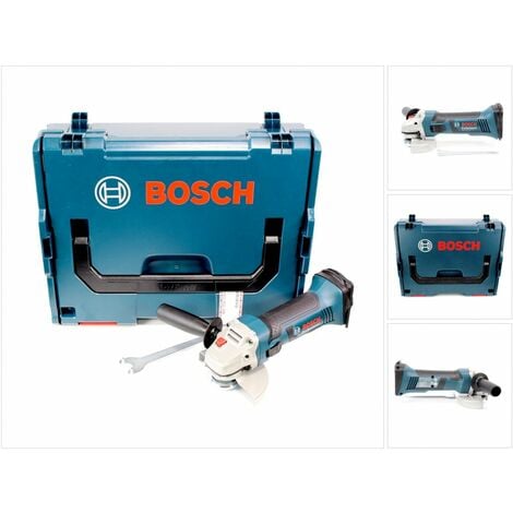 Bosch GWS 18-125 V-LI Akku Winkelschleifer 18V 125mm Solo + L-Boxx ( 060193A308 ) - ohne Akku, ohne Ladegerät