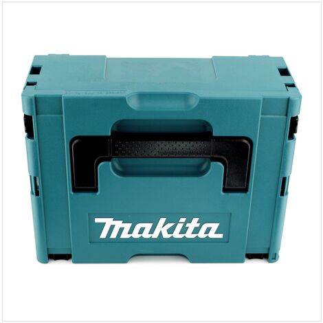 DJV 2x + 180 RTJ Makpac Akku Stichsäge Makita + Akku Ladegerät 18V + 5,0Ah