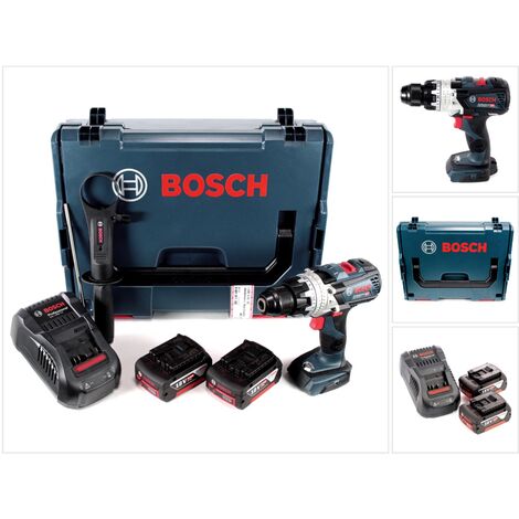 Bosch GSB 18V-85 C Akku Schlagbohrschrauber 18V 85Nm 1/2" Brushless + 2x Akku 5,0Ah + Ladegerät + L-Boxx ( 06019G0300 ) (1/5)