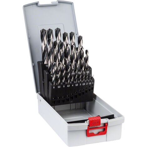 Set de 25 forets à métaux BOSCH - Point TeqQ - Ø1 à 13mm - 2608577352