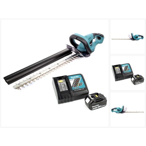 Makita DUH 523 RF Akku Heckenschere 18V 52cm mit 1x 3,0Ah Akku und Ladegerät
