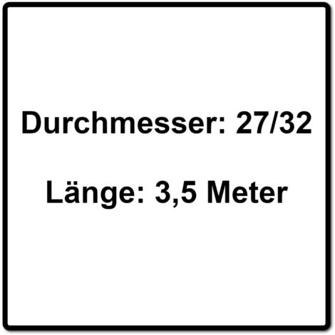 Festool D27/32x3,5m-AS/CTR Saugschlauch konisch ( 204921 ) für CT 26/36/48 CT MINI CT MIDI ab 2019