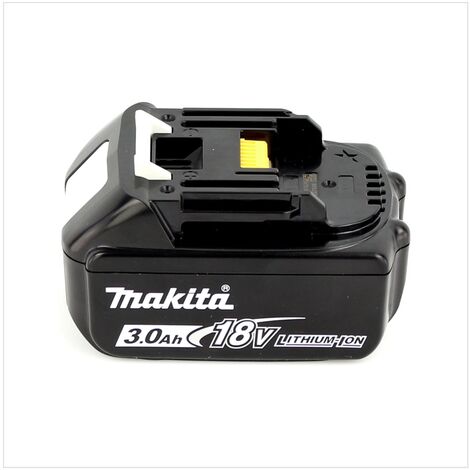 Makita DGA 504 F1 Akku Ladegerät ohne 18V - + 125mm 1x Brushless Akku 3,0Ah Winkelschleifer