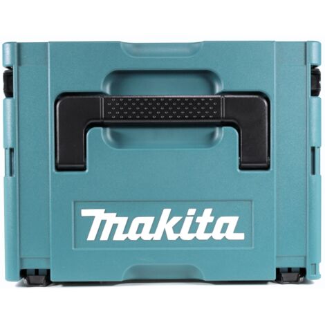 Makita DSS 611 ZJ ohne Handkreissäge - Makpac 165 mm Akku Ladegerät + V 18 Akku, ohne