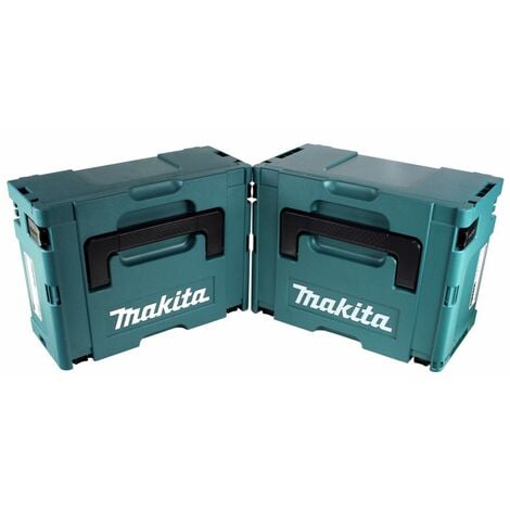 Makita Makpac Set Gr. 2 + 3 Transportbox / Werkzeugkoffer