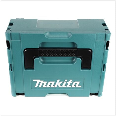 Makita MAKPAC 2 Systemkoffer - mit Universaleinlage für Makita 18 V Akku Geräte Schrauber Sägen Schleifer