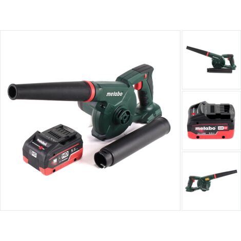 Metabo AG 18 Akku Gebläse 18 V + 1x LiHD Akku 5,5 Ah - ohne Ladegerät
