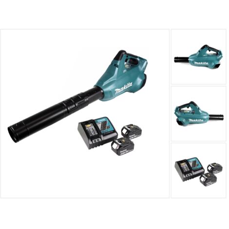 Makita DUB362 Akku Laubbläser - 2x18V Mit 2x 6Ah Akkus, Ohne Ladegerät
