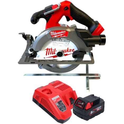 Milwaukee M18 FCS552-501 Akku Handkreissäge 18 V 165 mm Brushless + 1x Akku 5,0 Ah + Ladegerät (1/4)