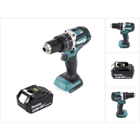 Makita DHP 484 G1 Akku Schlagbohrschrauber 18 V 54 Nm Brushless + 1x Akku 6,0 Ah - ohne Ladegerät (1/5)