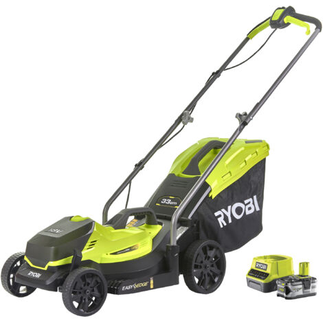 Ryobi RLM18X33B40 Akku Rasenmäher 18 V 33 cm ( 5133004306 ) + 1x Akku 4,0 Ah + Ladegerät