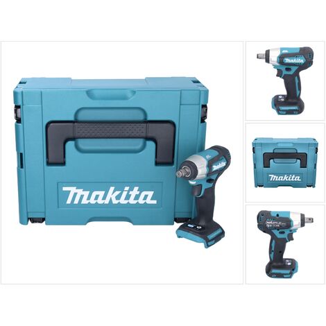 Makita DTW 181 ZJ Akku Schlagschrauber 18 V 210 Nm 1/2" Brushless + Makpac - ohne Akku, ohne Ladegerät