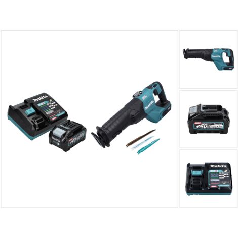 Makita JR 001 GM1 Akku Reciprosäge 40 V max. Brushless Säbelsäge XGT + 1x Akku 4,0 Ah + Ladegerät - ohne Koffer (1/5)