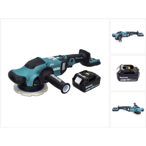 Makita DPO 600 G1 Akku Exzenterpolierer 18 V 150 mm XPT Brushless + 1x Akku 6,0 Ah - ohne Ladegerät (1/5)