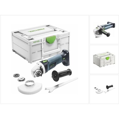 Festool AGC 18-125 - Nachfolger Ladegerät Brushless Akku ohne + V Systainer Akku, Winkelschleifer von ohne 18 mm 125 ) 576825 ) EB-Basic ( ( 575343