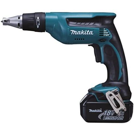 Makita DFS 451 RFJ Akku Schnellbauschrauber 18 V 4000 U/min + 2x Akku 3,0 Ah + Ladegerät + Makpac