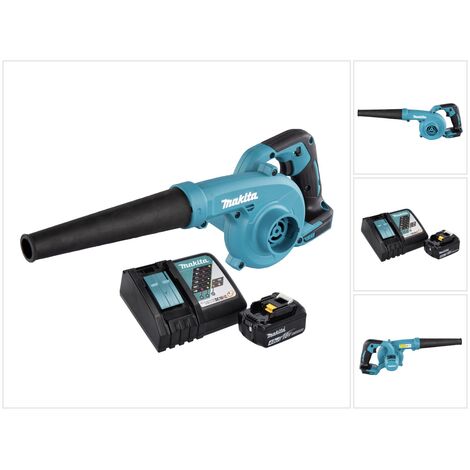 Akku Laubbläser Für Makita - 15000U/min, 240 Km/h, 2x 3000mAh Batterien