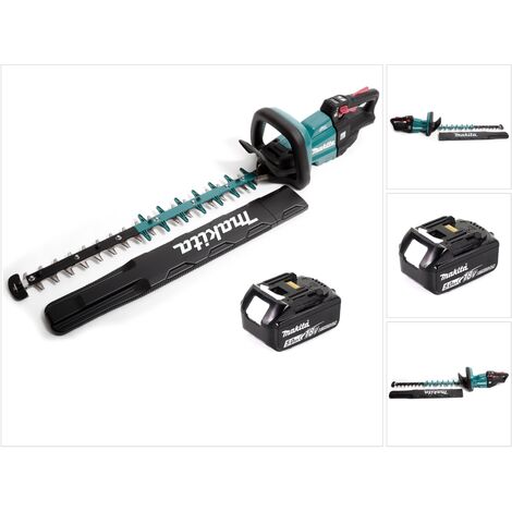 Makita DUH 601 T1 Akku Heckenschere 18V 60cm Brushless + 1x Akku 5,0Ah - ohne Ladegerät