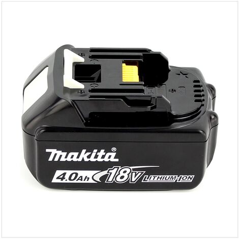 18V Makita ohne M1 4,0Ah Winkelschleifer 1x Brushless DGA + 125mm Akku - 504 Akku Ladegerät