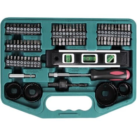 Makita Bit und Bohrer Set 101 teilig 98C263 ( P-67832 )
