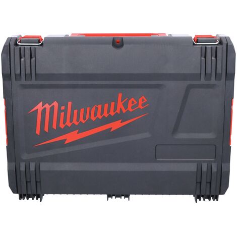 Akku + Schlagbohrschrauber + HD Ladegerät Box 18 V 82 Nm Milwaukee 5,0 Ah Akku + Brushless BLPD2-501X M18 1x