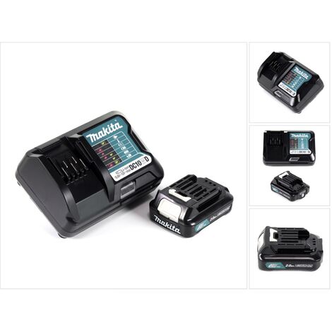 Makita Power Source Kit 12V mit 1x BL1021B Akku 2,0Ah + DC10WD Ladegerät