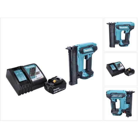 Makita DFN 350 RT1 Akku Stauchkopfnagler 18 V 15 - 35 mm + 1x Akku 5,0 Ah + Ladegerät (1/5)
