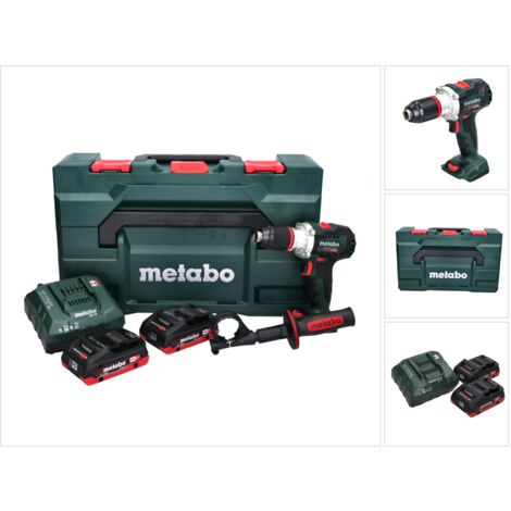 Metabo BS 18 LTX BL I Akku Bohrschrauber 18 V 130 Nm + 2x Akku 4,0 Ah + Ladegerät + metaBOX (1/5)