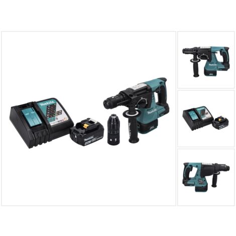 Makita DHR 243 RM1 Akku Bohrhammer 18 V SDS plus Brushless + 1x Akku 4,0 Ah + Ladegerät