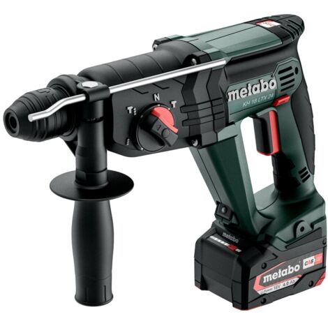 18 V Akku-Bohrhammer KH 18 LTX 24 2 x 4,0 Ah Li-Power, ASC 55 Metabo