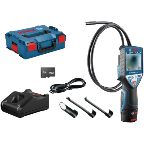 Bosch GIC 120 C Professional Akku Inspektionskamera 12 V 120 cm ( 0601241201 ) + 1x Akku 1,5 Ah + Ladegerät + L-Boxx