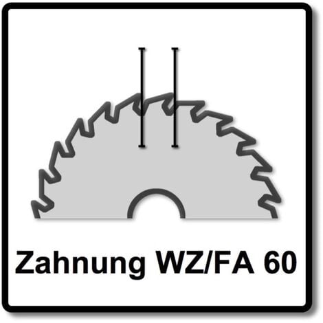 x WZ/FA60 Kreissägeblatt x HW mm Spezial Set 2,3 30 216 2x 216 Festool