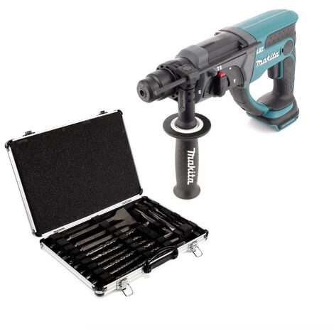 Makita Kombihammer HR2470, 780 W, Bohren, Hammerbohren & Meißeln, 4 M Meisseln 4 M Netzkabel