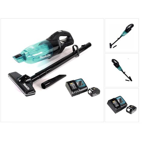 Makita DCL281 FRF1B Akku Staubsauger 18V + 1x Akku 3,0Ah + Ladegerät (1/5)