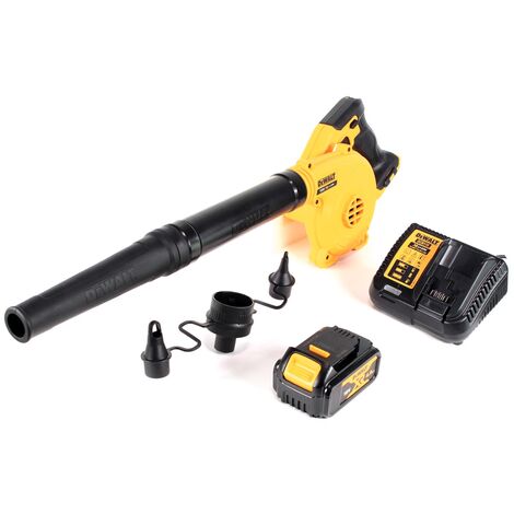 DeWalt DCV 100 M1 Akku Gebläse / Laubbläser 18 V + 1x Akku 4,0 Ah + Ladegerät