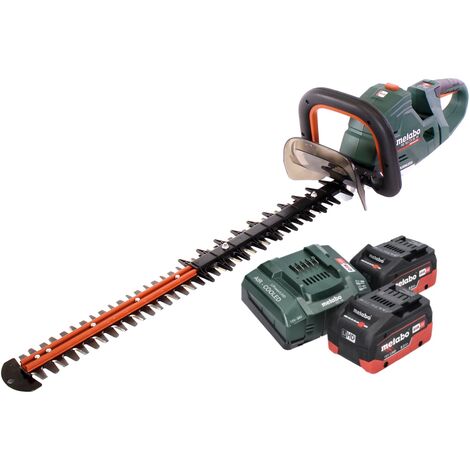 Metabo HS 18 LTX BL 65 Akku Heckenschere 18 V 60 cm Brushless + 2x Akku