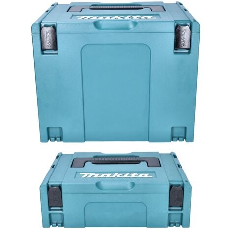 Makita Makpac Set Gr. 1 + 2 + 3 + 4 Transportbox und Werkzeugkiste