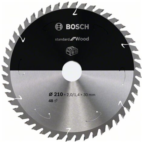 Bosch PRO Wood cordless Blatt für Kreissägen 210 x 1,7 x 30 mm - 2608837714