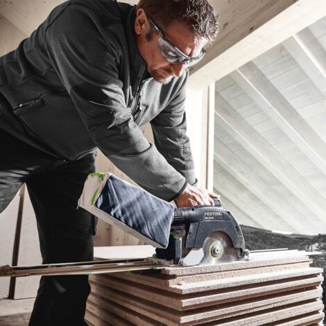 Festool HKC 55 5,0 EBI-Plus-SCA Akku Handkreissäge 18 V 160 mm Brushless ( 577678 ) + 2x Akku 5,0 Ah + Ladegerät + Systainer