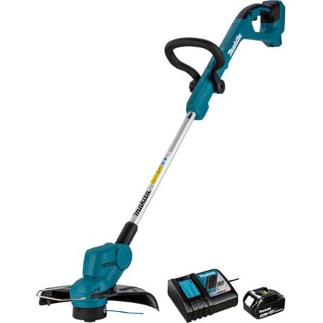 Makita Gartenmaschinen - 18V Akku-Rasentrimmer, Schnittbreite 26 cm, 1x Akku 3,0 Ah LXT, Ladegerät DUR193RF