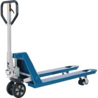 Gabelhubwagen Gabel-L.1150mm Trgf.2500kg STA himmelblau Vollgummi/Polyurethan