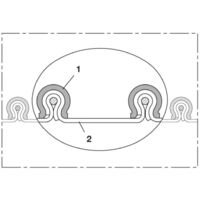 NORRES Absaug- und Gebläseschlauch CP PTFE-INOX 475 FOOD 170 mm 182,00 mm ( 4501403769 )