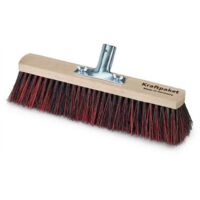Besen Arenga/Elaston-Mix L.400mm Metallstielhalter Flachholz Stielhalter-D.28mm