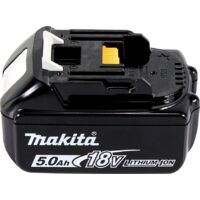 Makita DSS 611 T1 Akku Handkreissäge 18 V 165 mm + 1x Akku 5,0 Ah - ohne Ladegerät