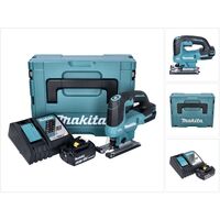 Makita DJV 184 RG1J Akku Pendelhub Stichsäge 18 V Brushless + 1x Akku 6,0 Ah + Ladegerät + Makpac