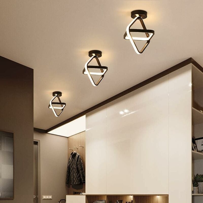 Plafonnier led design arrondi et plat (plusieurs tailles)