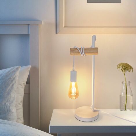 Lampe de chevet Portable rechargeable USB Lampe à poser Dimmable  3000K/4000K/6000K Pour Chambre, Salon